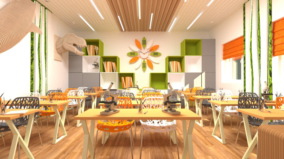 Дизайн проект современной школы