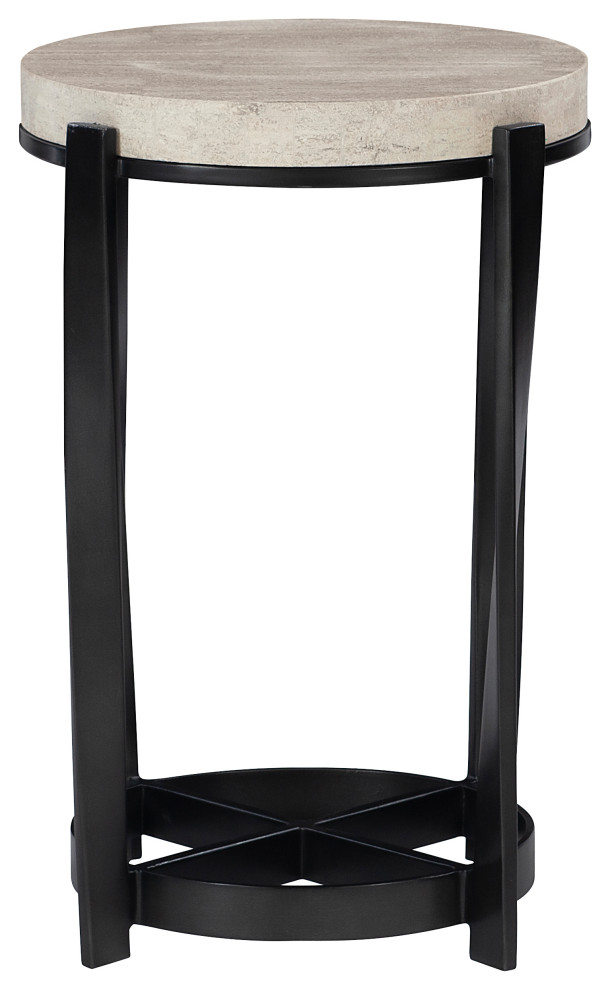 Bernhardt Berkshire Accent Table, 16"W x 16"D x 23"H - Industrial - Side Tables And End Tables ...