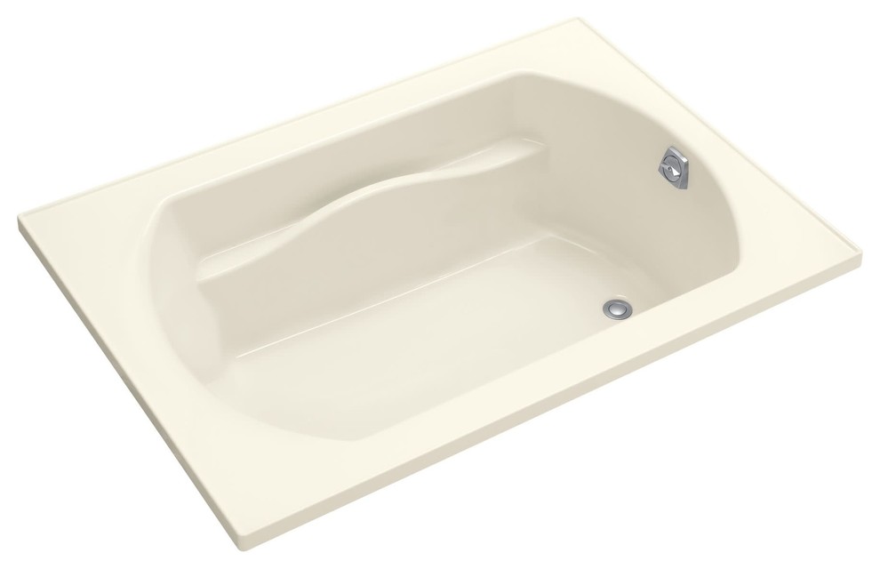 Sterling 71281100 Lawson 60" x 42" Vikrell Soaking Bathtub for