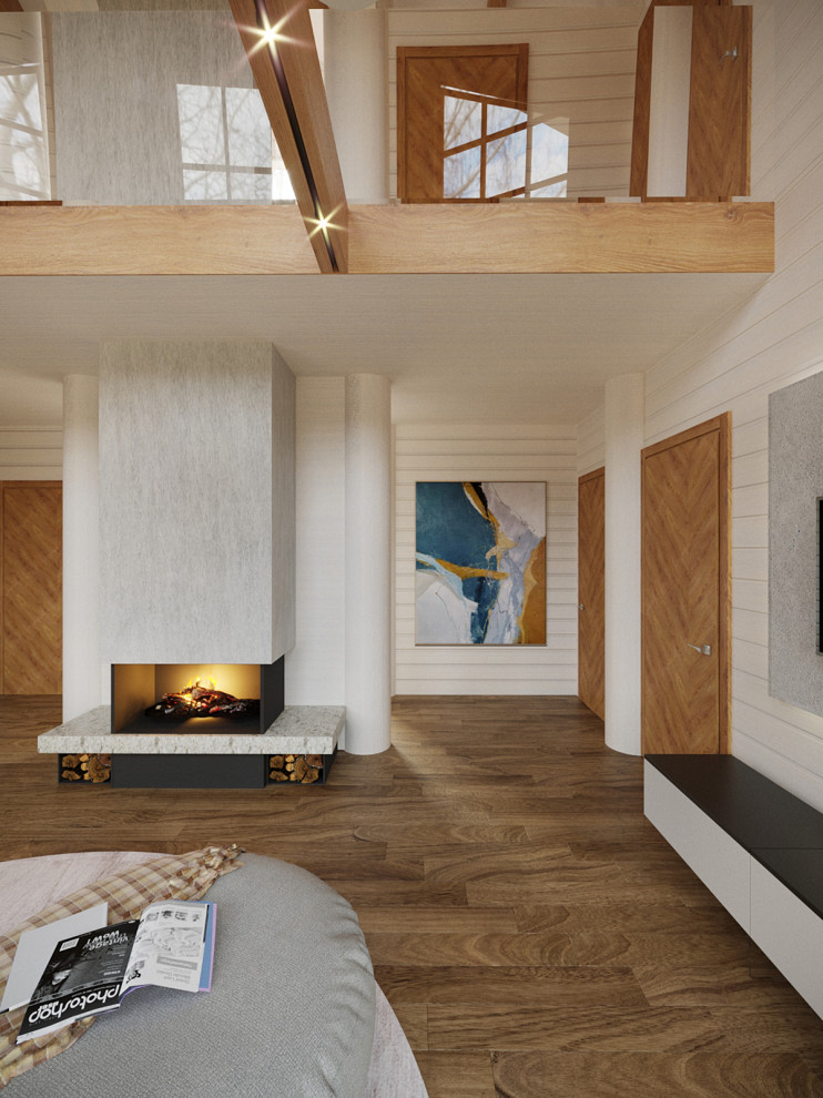 Коттедж из бруса