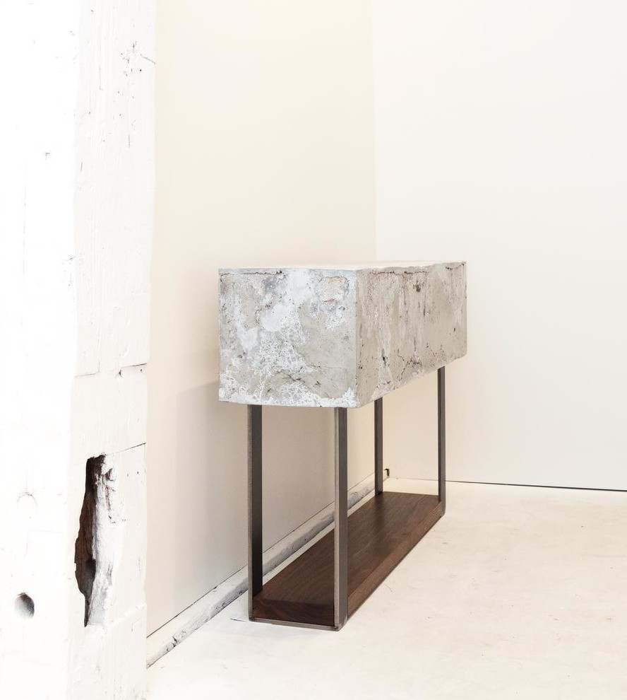 Inspiration for a mid-sized transitional porcelain tile and beige floor front door remodel in Toronto with beige walls