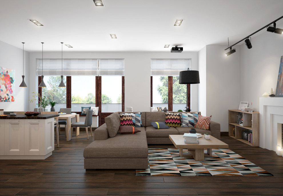 Проект таун-хауса в ЖК "Рижский квартал" в лёгком и стильном скандинавском стиле