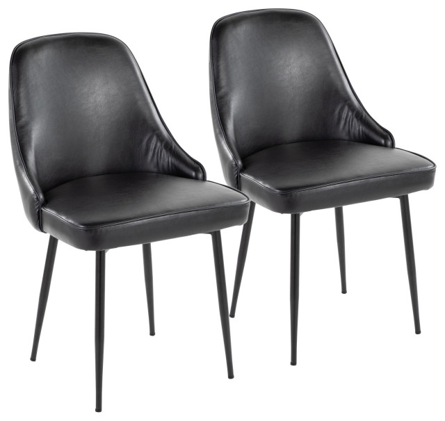 Marcel Dining Chair, Set of 2 Modern Dining Chairs by First of a