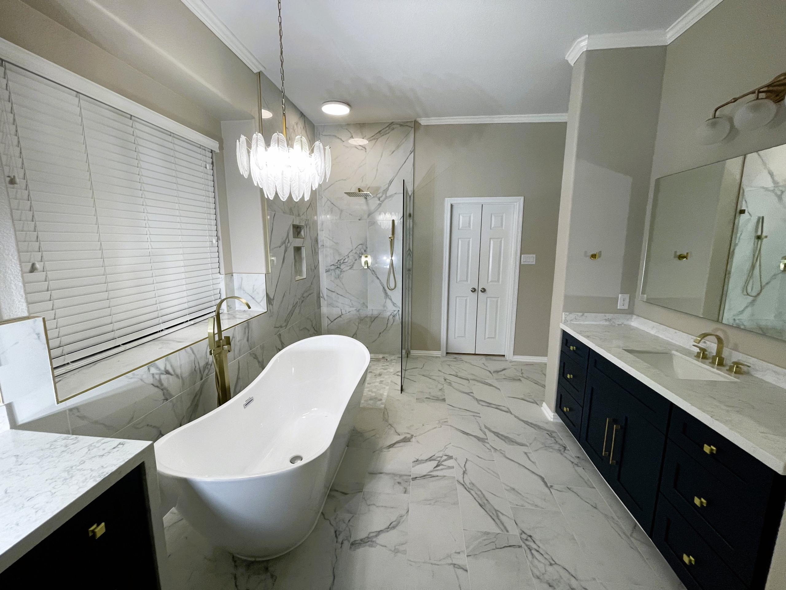 Primary Bathroom Complete Remodeling in Katy
