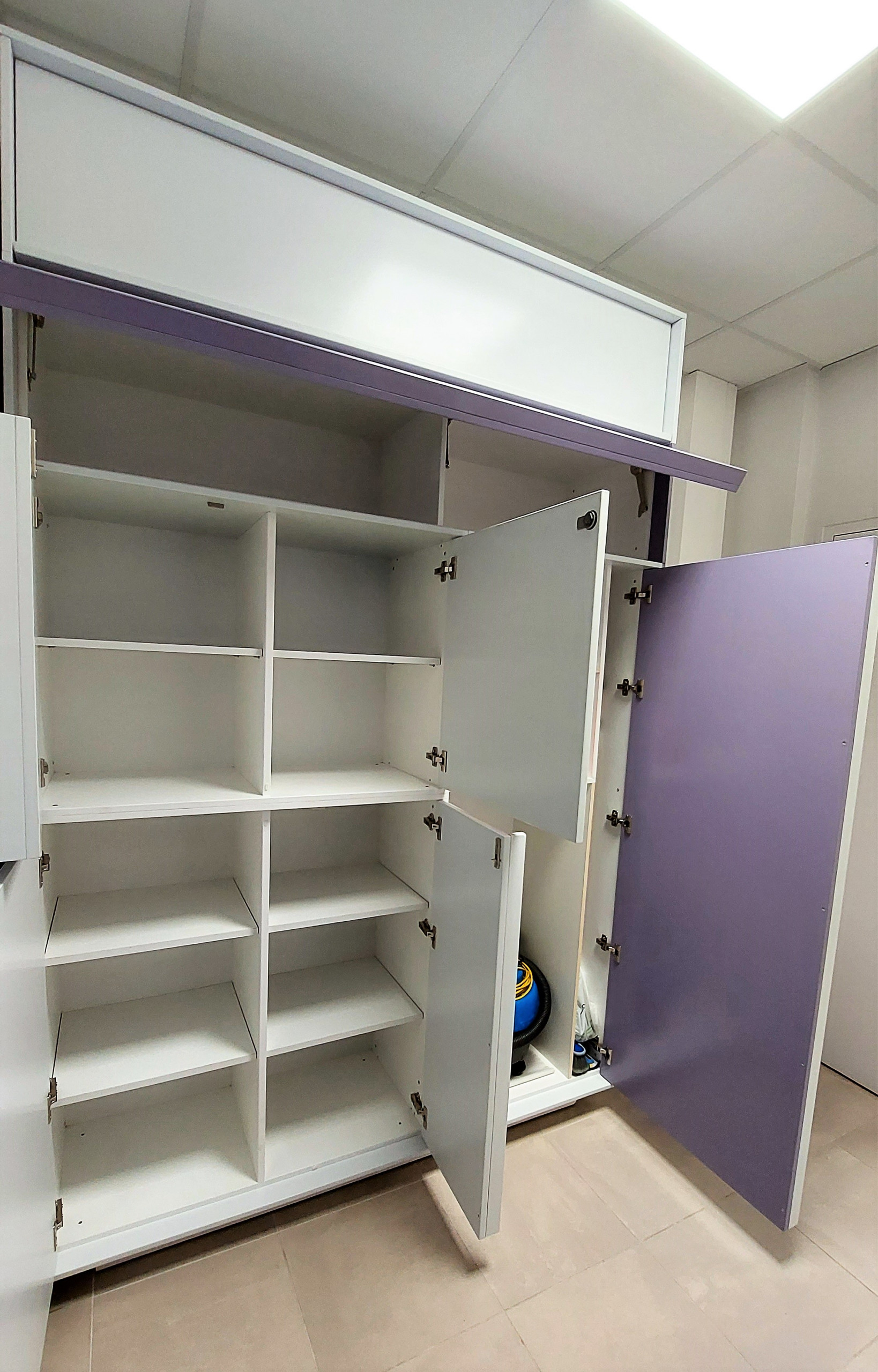 Vue portes ouvertes