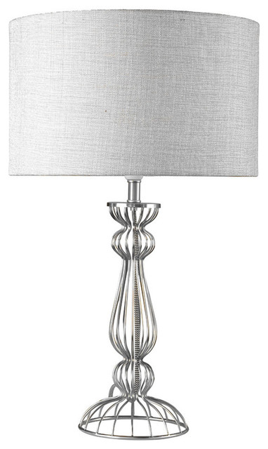 Noho Table Lamp, Polished Chrome
