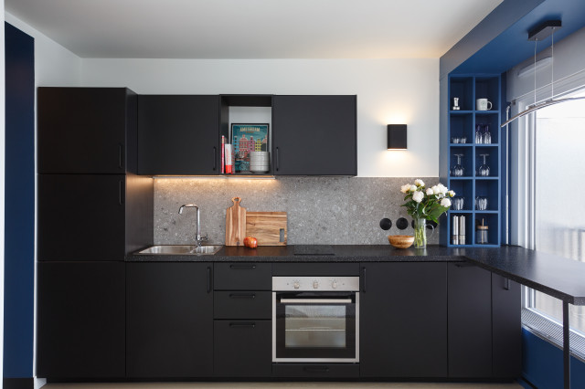 UN STUDIO AVEC ESPACE NUIT contemporary-koek