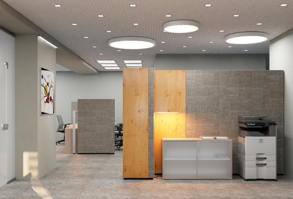 Офис 300м2 в стиле лофт