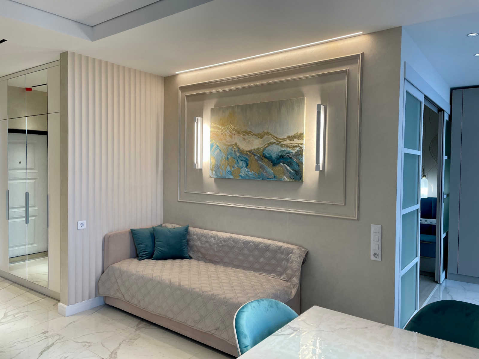 Апартаменты 42 м2  в городе Адлер