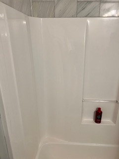 Before shower