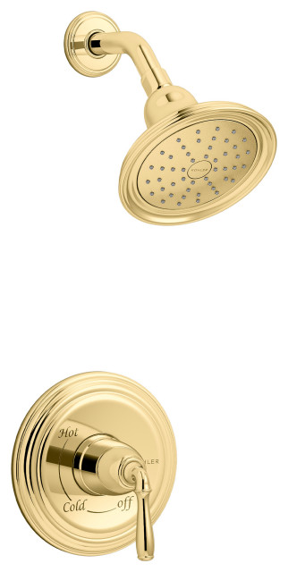 Kohler K-TS396-4G Devonshire Shower Only Trim Package - Polished Brass