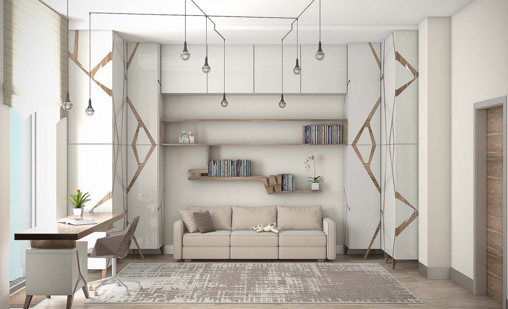 Игровая комната для девочки-подростка.