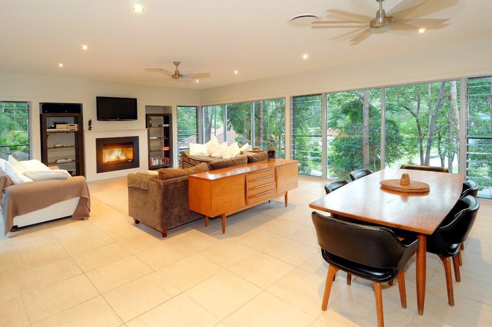 Modern living room in Sunshine Coast.