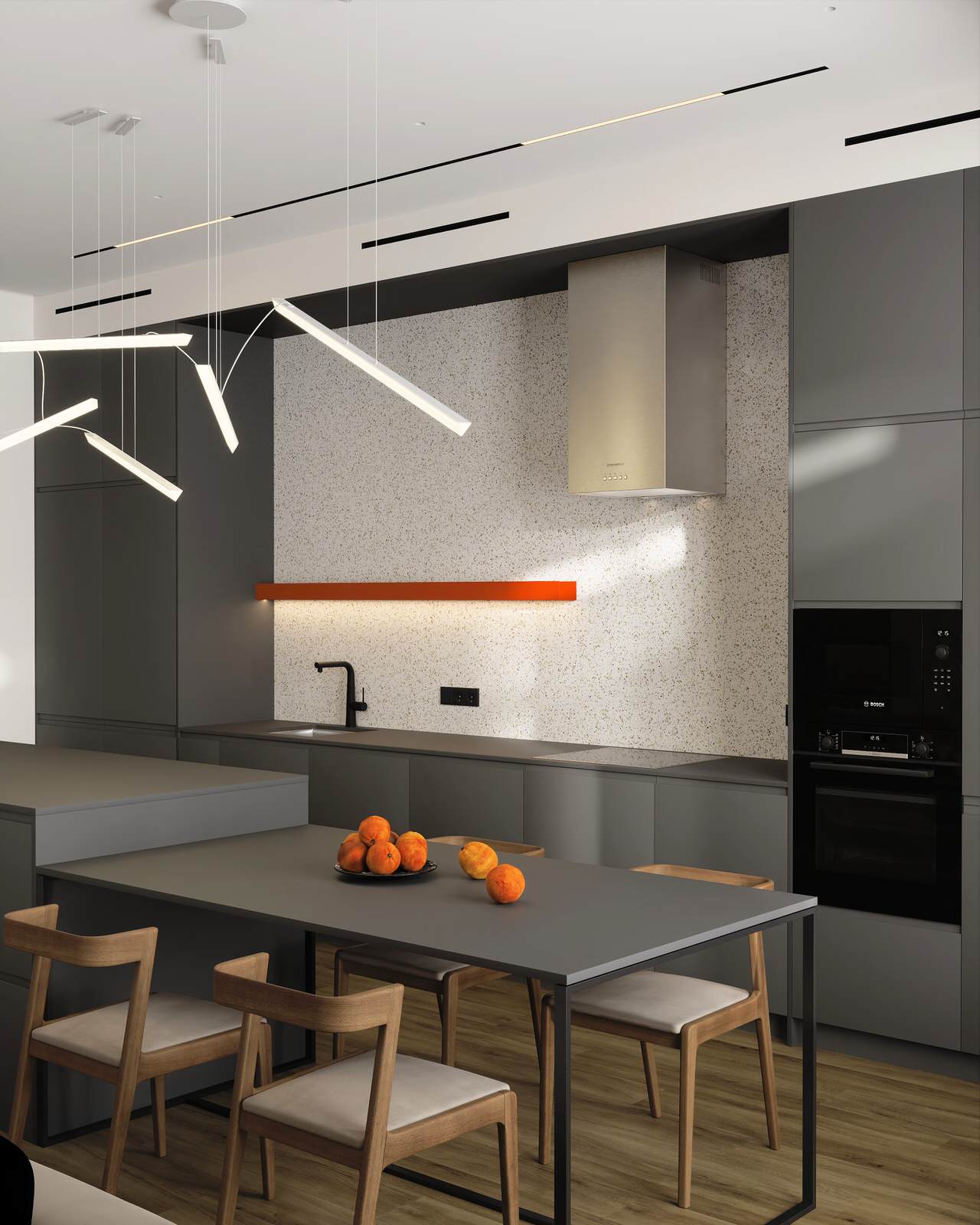 Проект 2х комнатной квартиры 78 м2