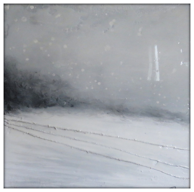 Modern Picture Print on Canvas Winter Landscape 30 it forms 3854