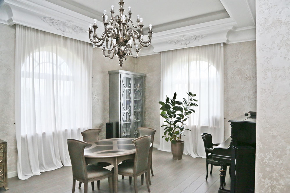 Реализованный проект дома в классическом стиле "Покровское"