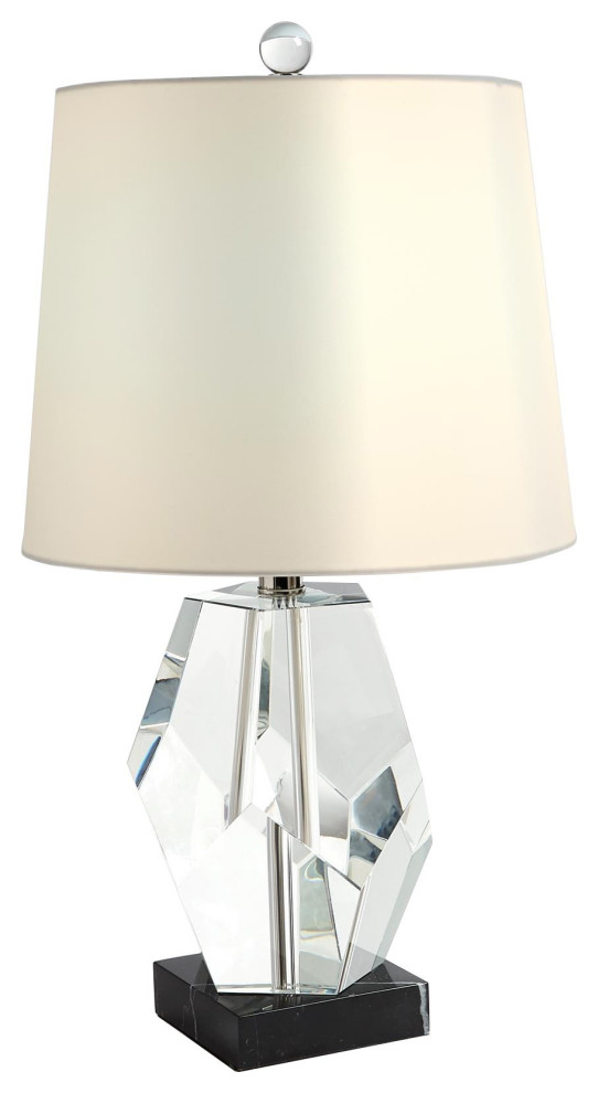 Facet Block Single Table Lamp