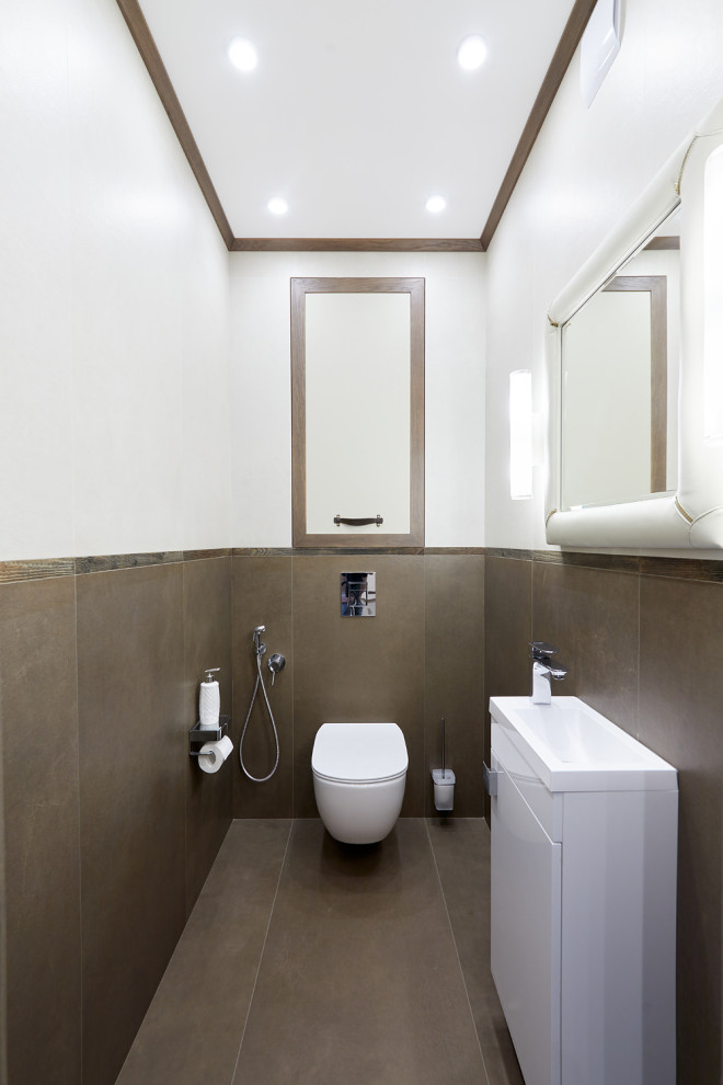 Квартира площадью 170 кв.м. в Брянске. Реализованный проект.