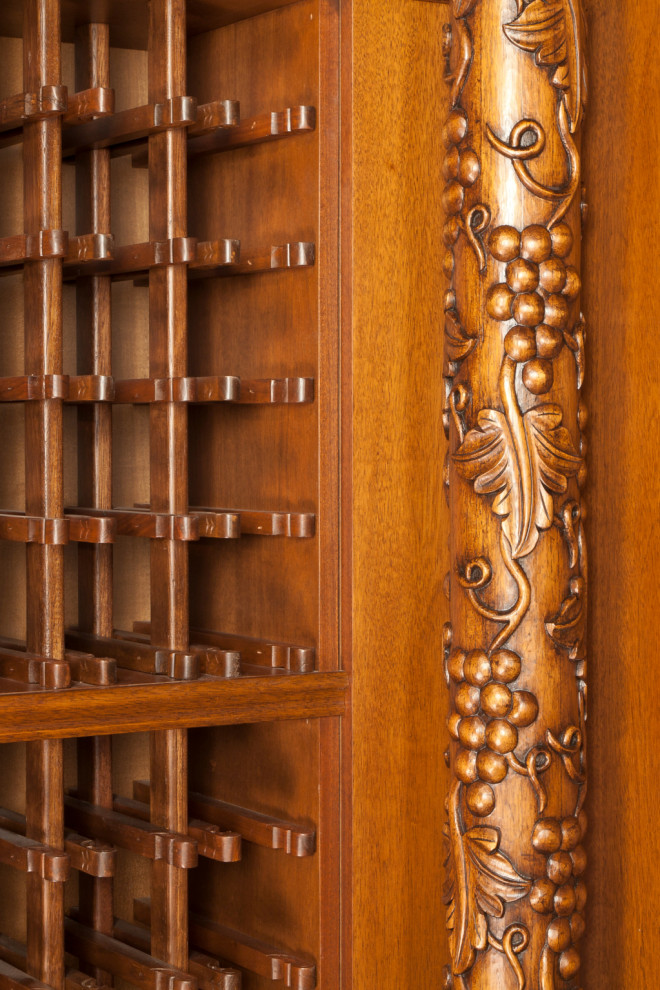 Custom wine cellar NJ. Traditional Wine Cellar New York by WL