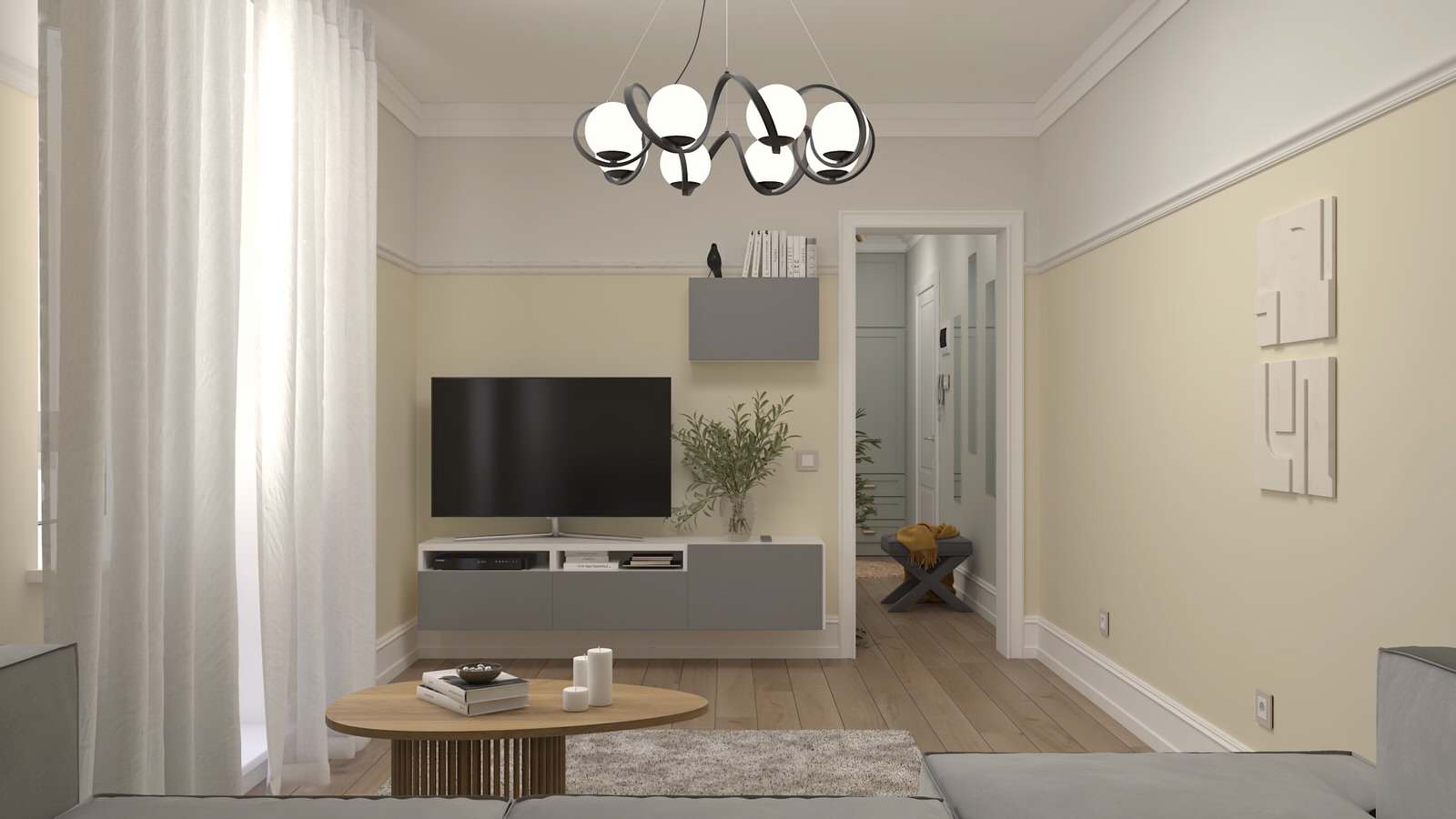 Квартира для родителей подписчицы в ЖК "Солнечный город"