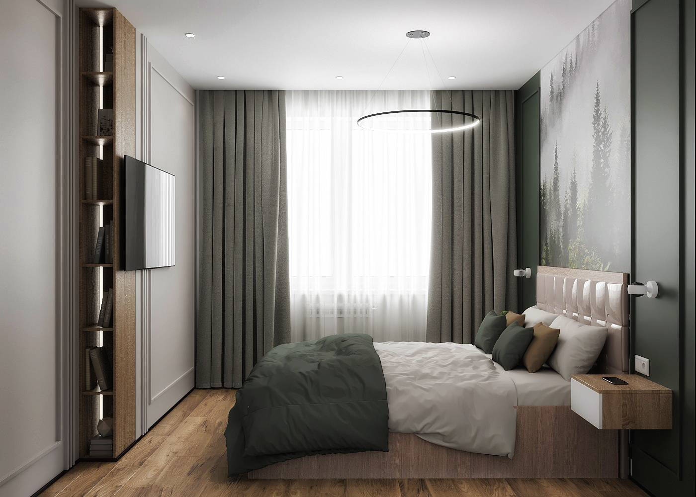 Проект квартиры для молодой пары с ребенком