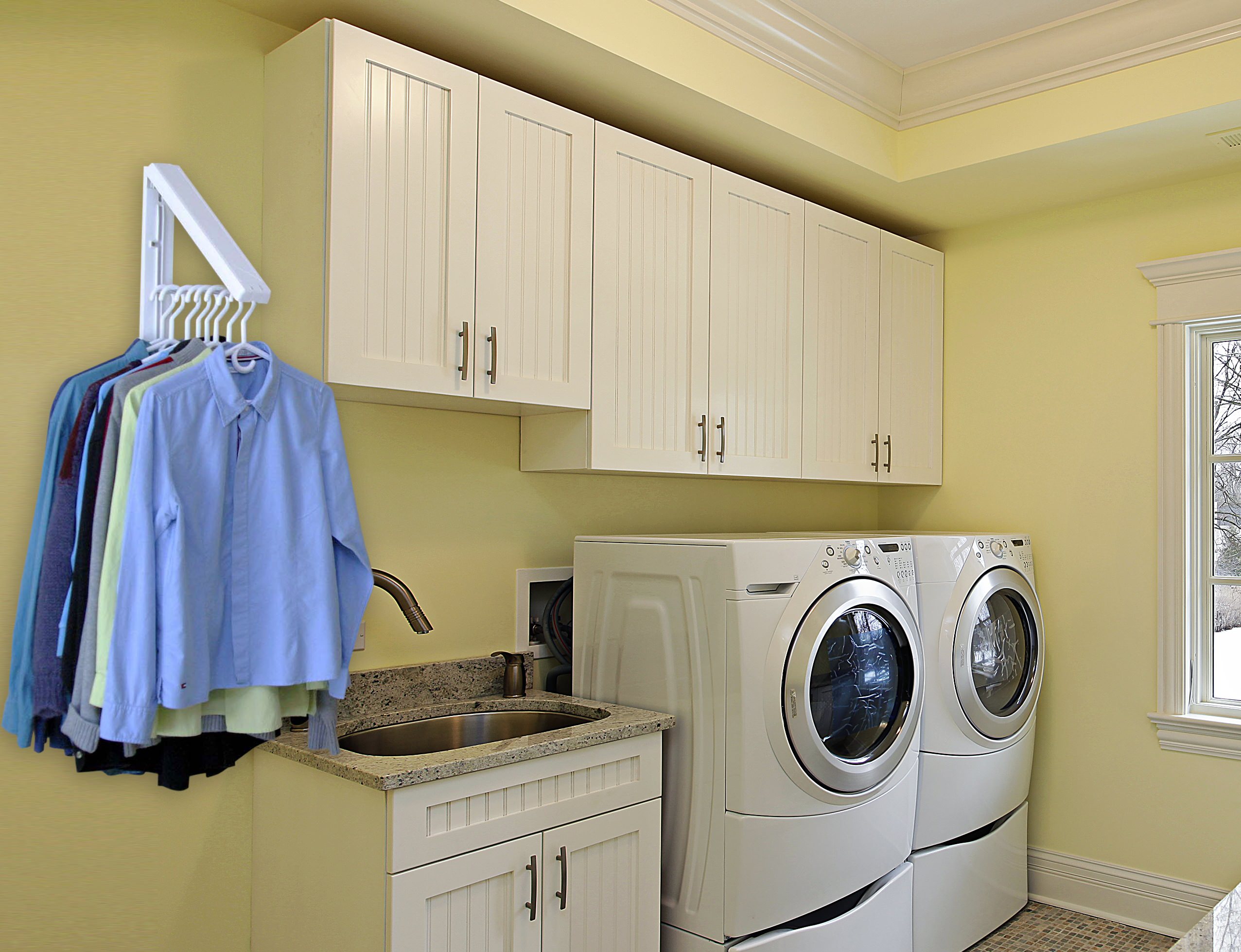 Lime Green Laundryroom- southernhospitality - Traditional