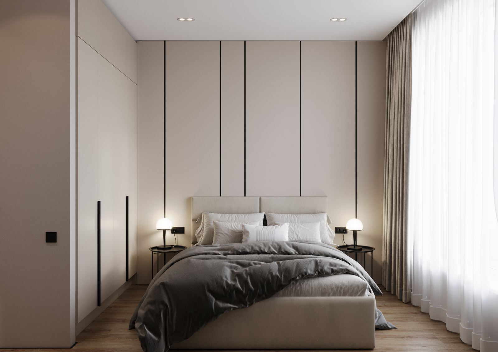 Функциональный минимализм для молодой семьи