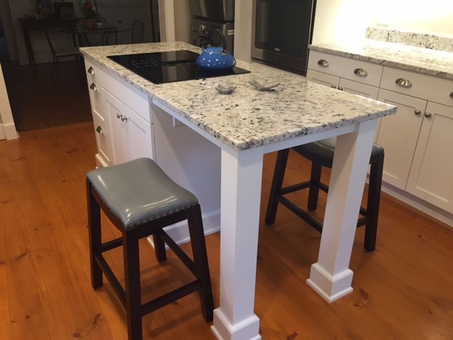 Transitional kitchen photo in New York