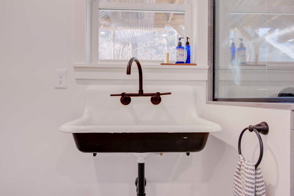 Industrial Bathroom Remodel - Shelburne Falls, MA