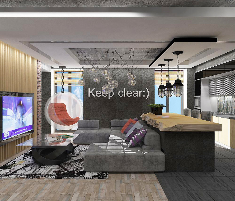 Лофт для холостяка