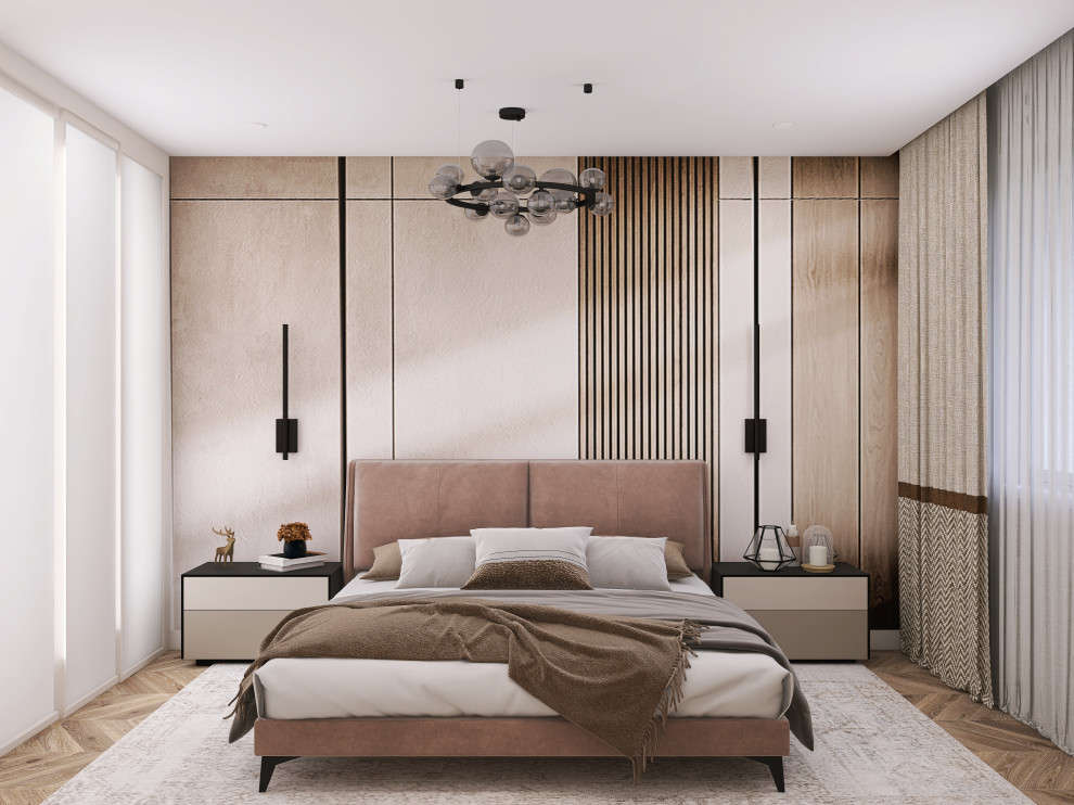 Проект спальни в современном стиле