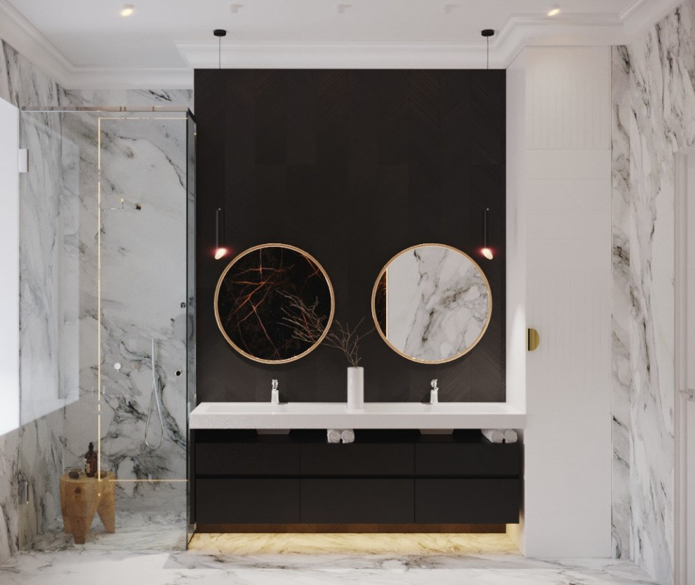 Проект санузлов на Дегтярной