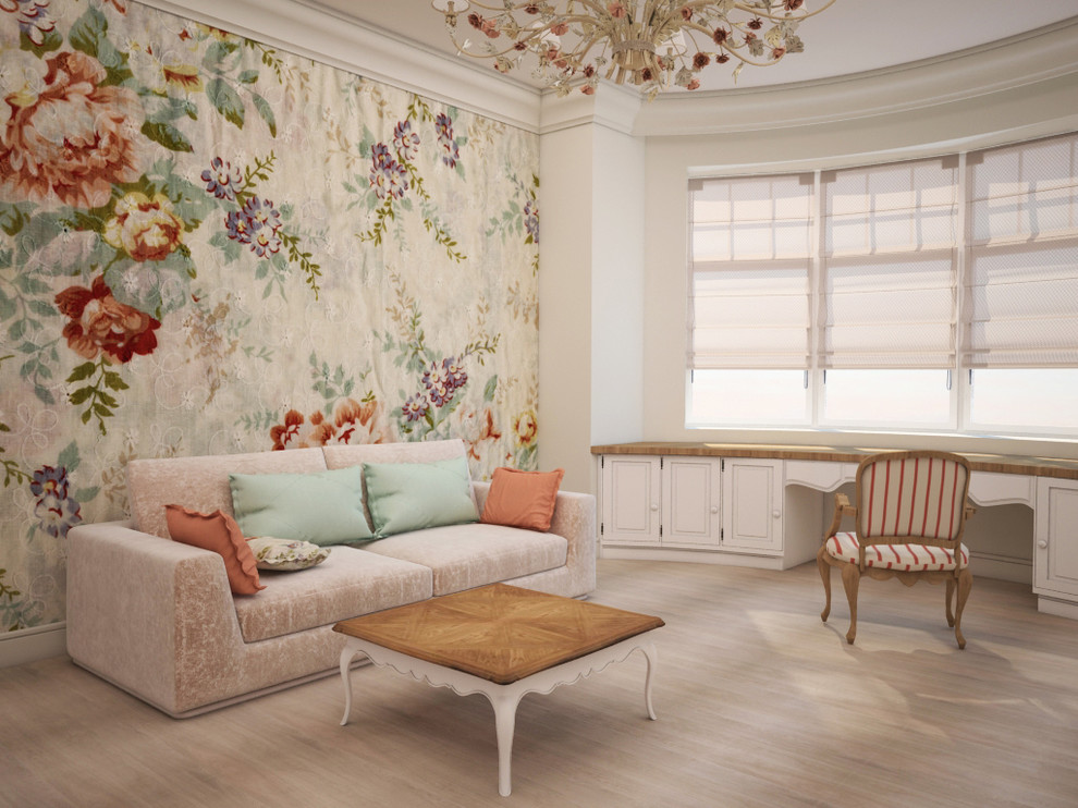 Интерьер коттеджа в стиле прованс в поселке Монтевиль