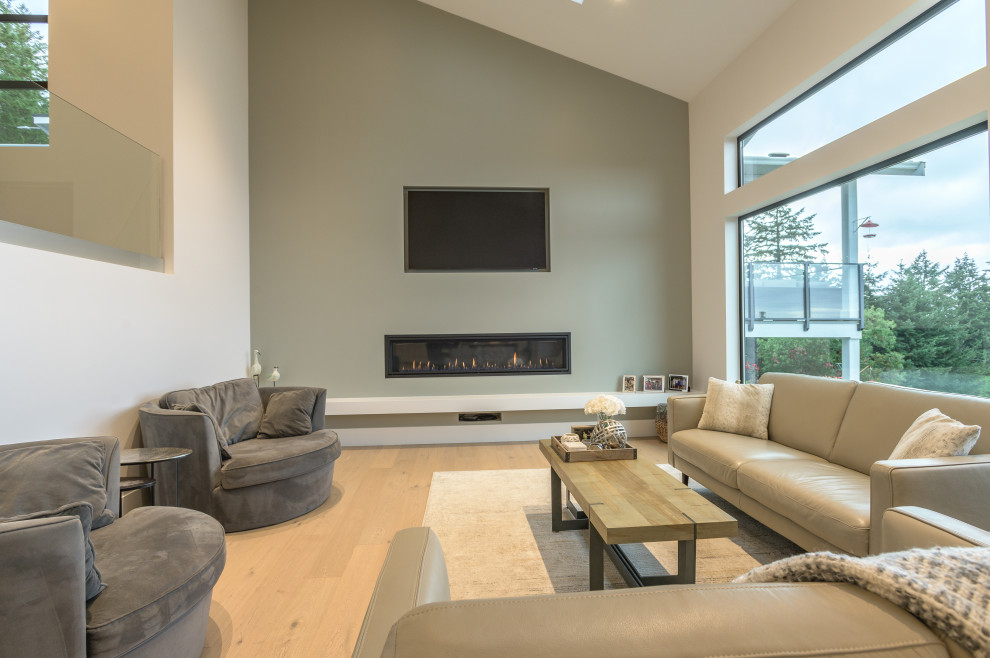 Living room - modern living room idea