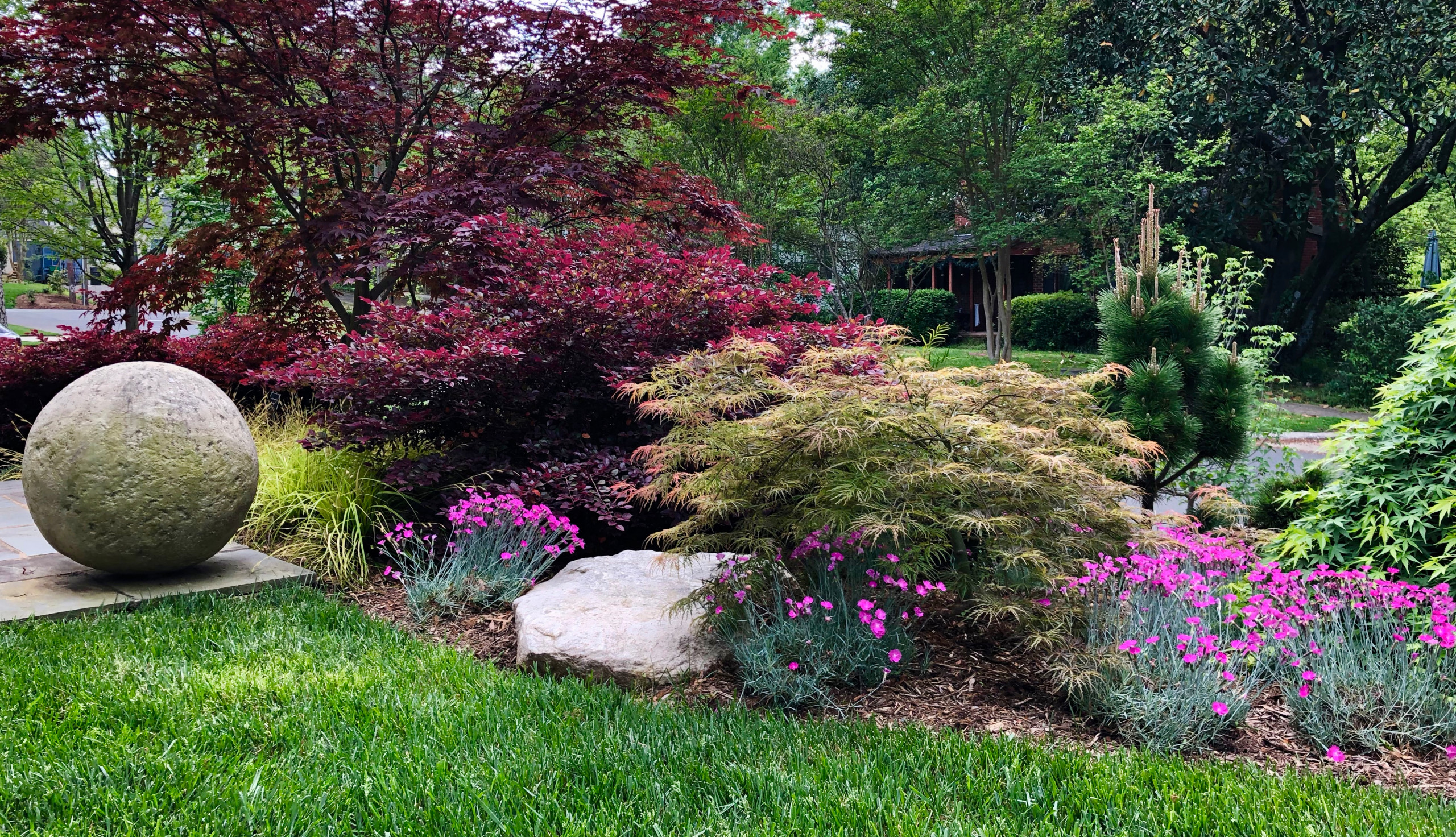 Front Garden Just Off the Landing.