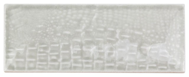 Dallas Smooth Pillowed 3 X8 Ceramic Subway Tile White