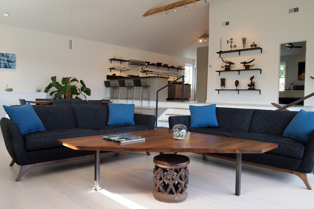 My Houzz: Japanese Minimalism Blends With Classic New Orleans Style trendy-dagligstue