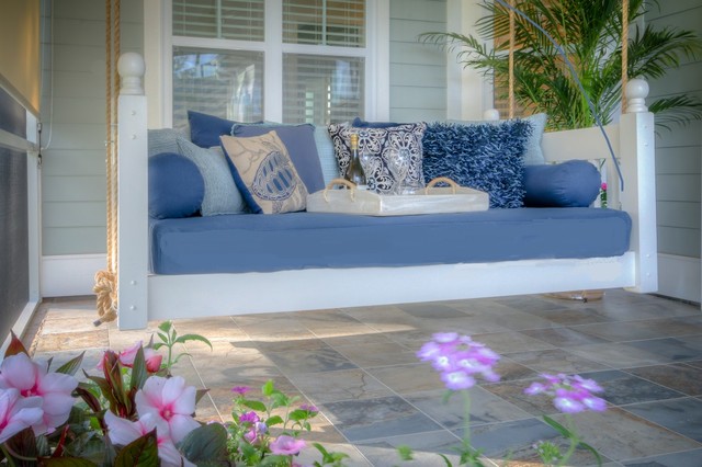 St James Plantation contemporary-veranda