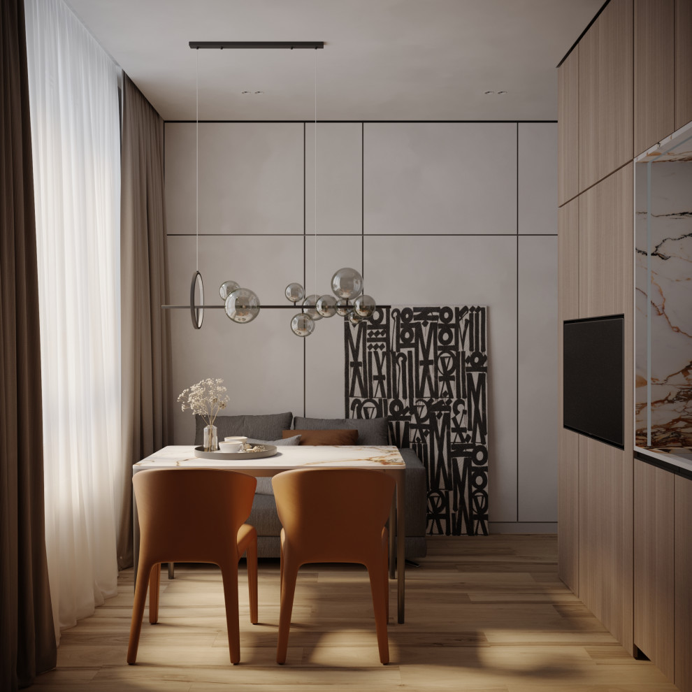 Дизайн проект квартиры в ЖК "Огни"