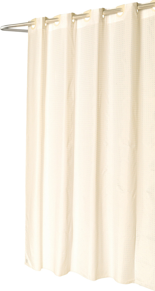 Shower StallSized, EZON "Checks" Polyester Shower Curtain Shower