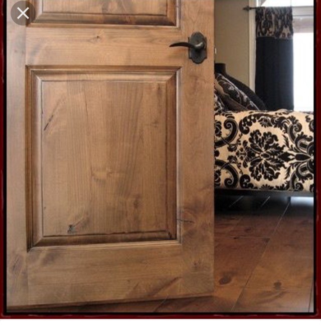 Knotty Alder Interior Doors     