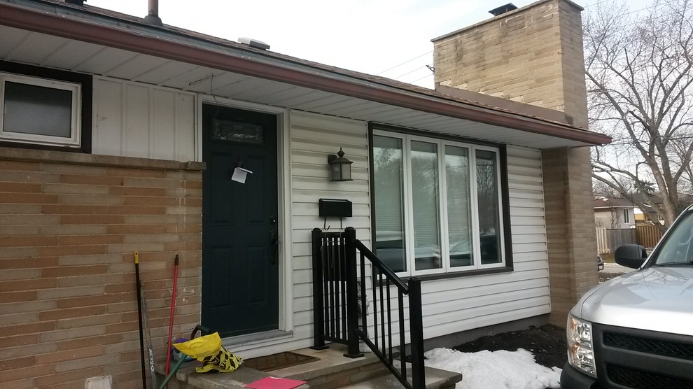 Former entry door
