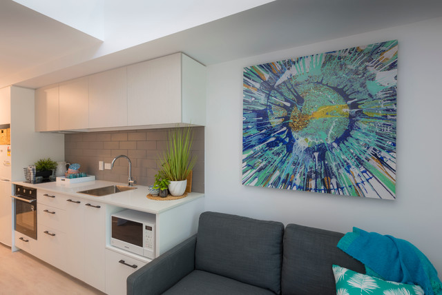 Project Design & Styling For The Pad Student Accommodation contemporary-kitchen