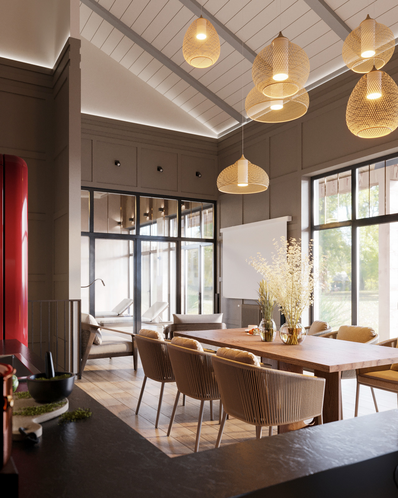 Банный комплекс с бассейном