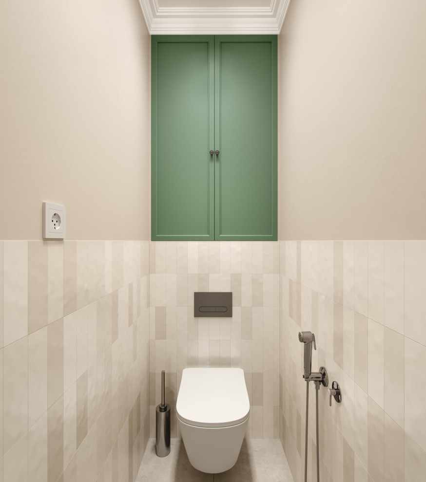 Сиреневая квартира для мамы и дочки