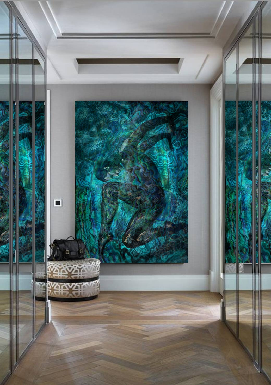 Art print on canvas "Atlas"