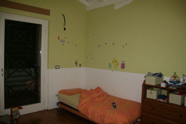 Immagine di una cameretta per bambini minimal