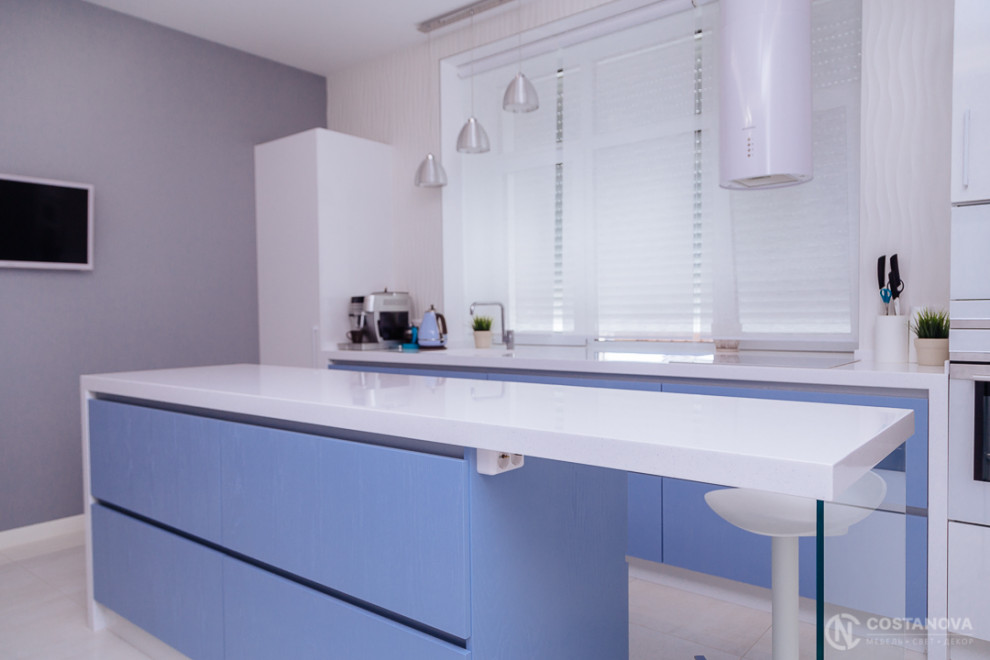 Сиреневая кухня