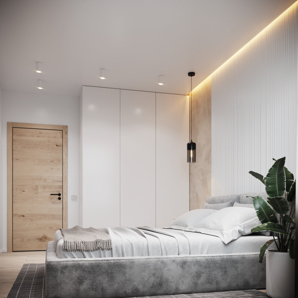 Минимализм для холостяка в ЖК Венский Лес