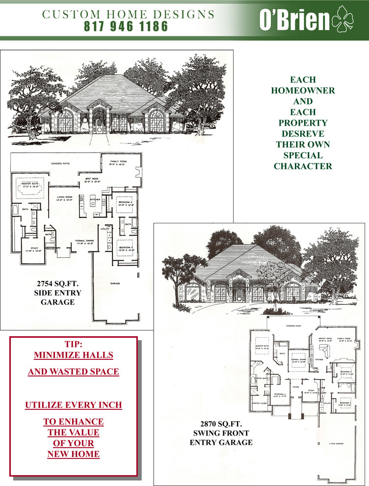 Design Plans and Design Tips